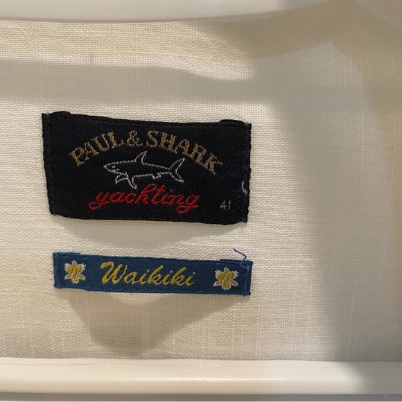 Paul & Shark Men’s Classic White Shirt - Picture 5 of 11